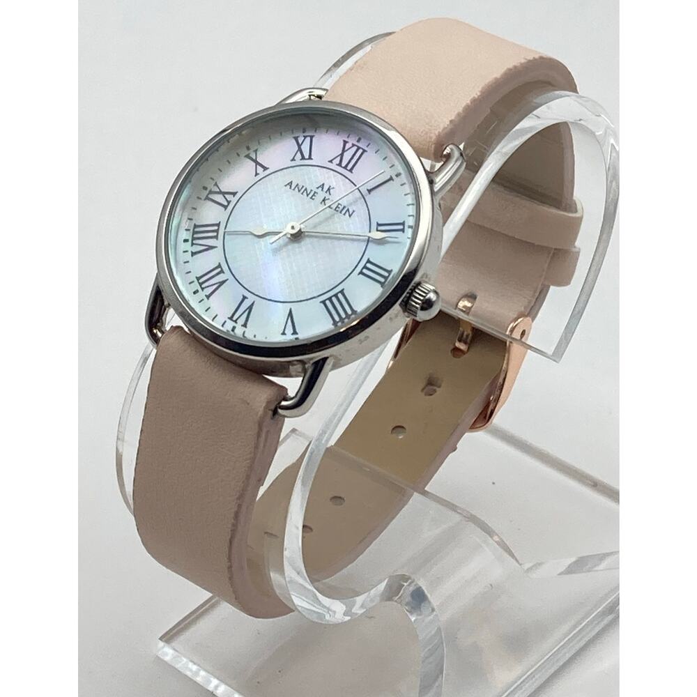 Anne Klein Mother of Pearl Like Women's Watch 31mm - Fresh Battery - Adjustable